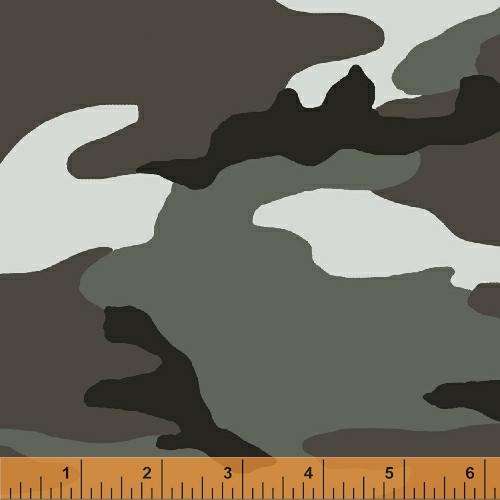 WHM Camouflage 36383-2 - Cotton Fabric
