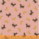 WHM Cat & The Fiddle Pink 51095-5 - Cotton Fabric