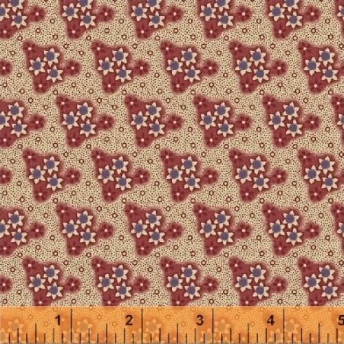 WHM Edith 40162-5 Red - Cotton Fabric
