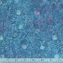 WHM Emma - 835Q-1 Blue - Cotton Batik Fabric