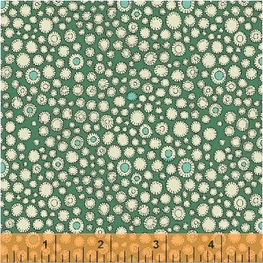 WHM Fantasy, 51291-7 Green - Cotton Fabric