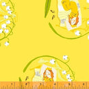 WHM Far Far Away II, 51198-4 Yellow - Cotton Fabric
