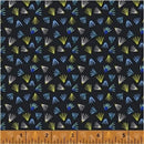 WHM Field Day 51277-1 Dark Navy - Cotton Fabric