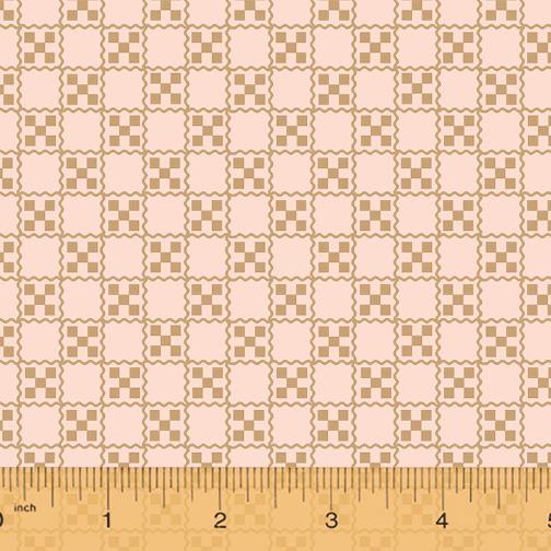 WHM French Armoire - 51555-2 Pink - Cotton Fabric
