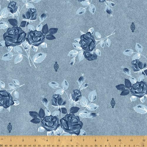 WHM Gina 50922-3 Light Blue - Cotton Fabric