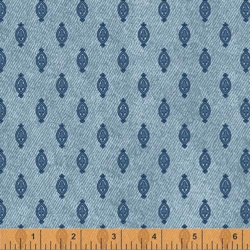 WHM Gina 50925-3 Light Blue - Cotton Fabric
