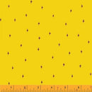 WHM Good Vibes Only 51106-17 Yellow - Cotton Fabric