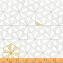 WHM Good Vibes Only 51108-2 White - Cotton Fabric