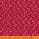 WHM Hudson 52952-5 Red- Cotton Fabric