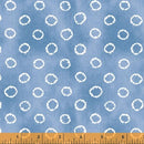 WHM Indigo Dyed 52557-2 Medium - Cotton Fabric