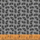 WHM Kitty Kitty, 51685-4 Grey - Cotton Fabric