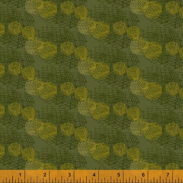 WHM Leaf 52350-5 - Cotton Fabric