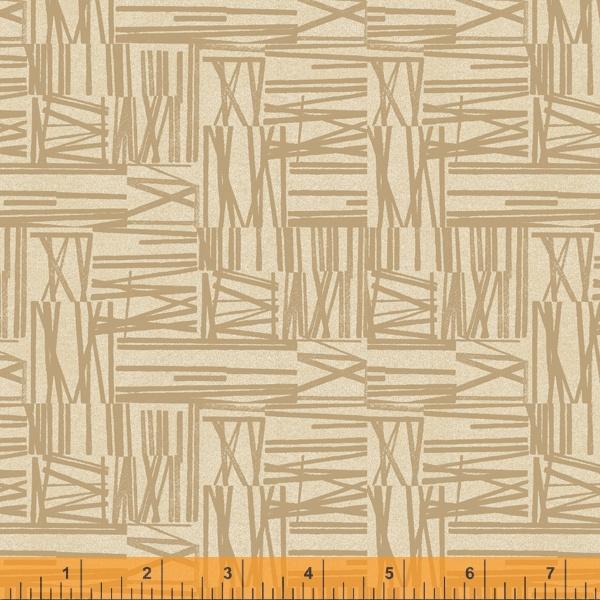 WHM Lofi 52506-4 Khaki - Cotton Fabric