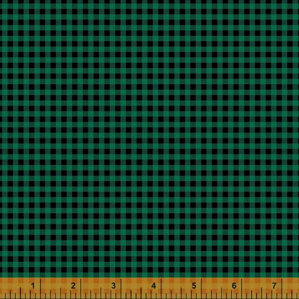 WHM Lumber Jack & Jane 52468-5 Green - Cotton Fabric