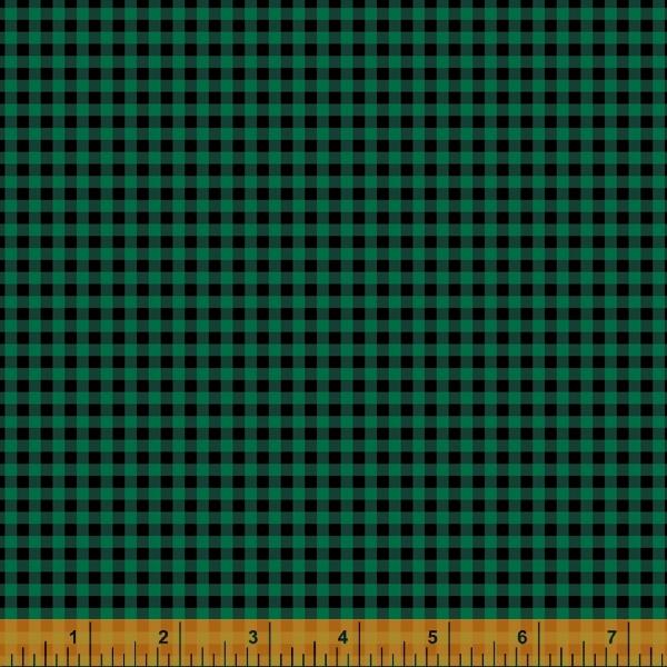 WHM Lumber Jack & Jane 52468-5 Green - Cotton Fabric