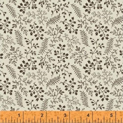 WHM Madeline 43464-1 Brown - Cotton Fabric