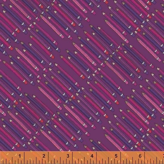 WHM Pencil Club - Pencils 51482-8 - Windham Fabrics