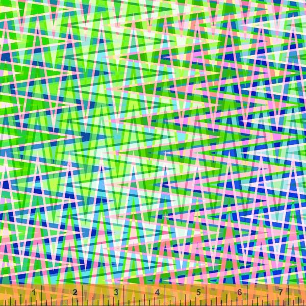 WHM Prism 52527D-9 Light Green - Cotton Fabric