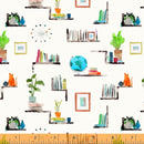 WHM Read 52637D-2 Ivory - Cotton Fabric