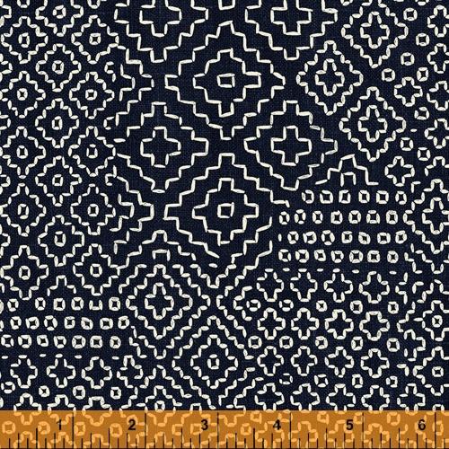 WHM Sashiko 51811-2 - Cotton Fabric