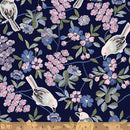 WHM Serenade 51226-1 Dark Blue - Cotton Fabric