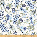 WHM Serenade 51226-3 White - Cotton Fabric