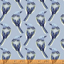 WHM Serenade 51230-2 Blue - Cotton Fabric
