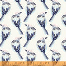 WHM Serenade 51230-3 White - Cotton Fabric
