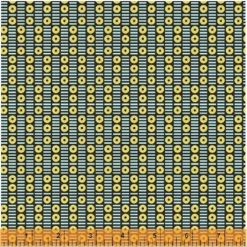 WHM Uppercase Vol. 3 50943-4 Yellow - Cotton Fabric
