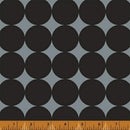WHM Uppercase Vol. 3 50945-8 Black - Cotton Fabric