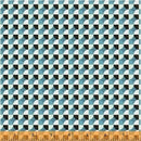 WHM Uppercase Vol. 3 50946-2 Turquoise - Cotton Fabric