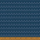 WHM Willow 52568-1 Indigo - Cotton Fabric