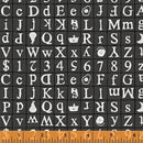 WHM Wordplay 43138-5 - Cotton Fabric