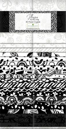 WP Illusion 2.5" Strips - Q840-763-840 - Cotton Fabric
