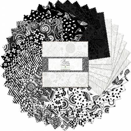 WP Illusion 5" Squares - Q508-763-508 - Cotton Fabric