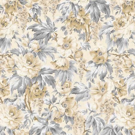 WP Lockwood Manor - 98717-119 Cream - Cotton Fabric