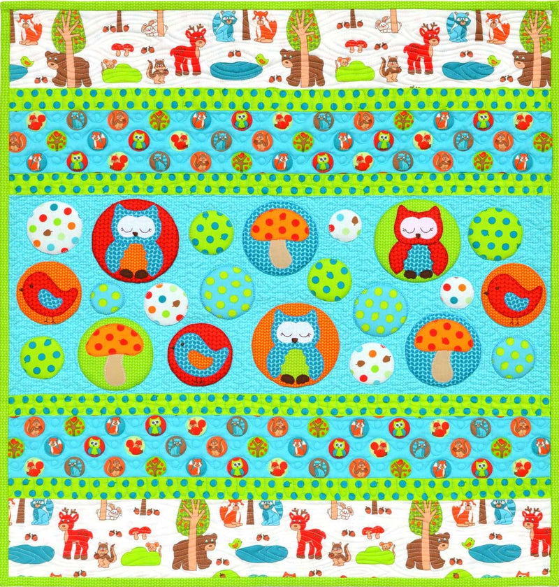 Whoo's My Baby Quilt Pattern - QLT073