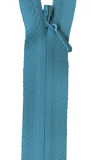 YKK Unique Invisible Zipper 14 Inch Aqua - UNI14-548