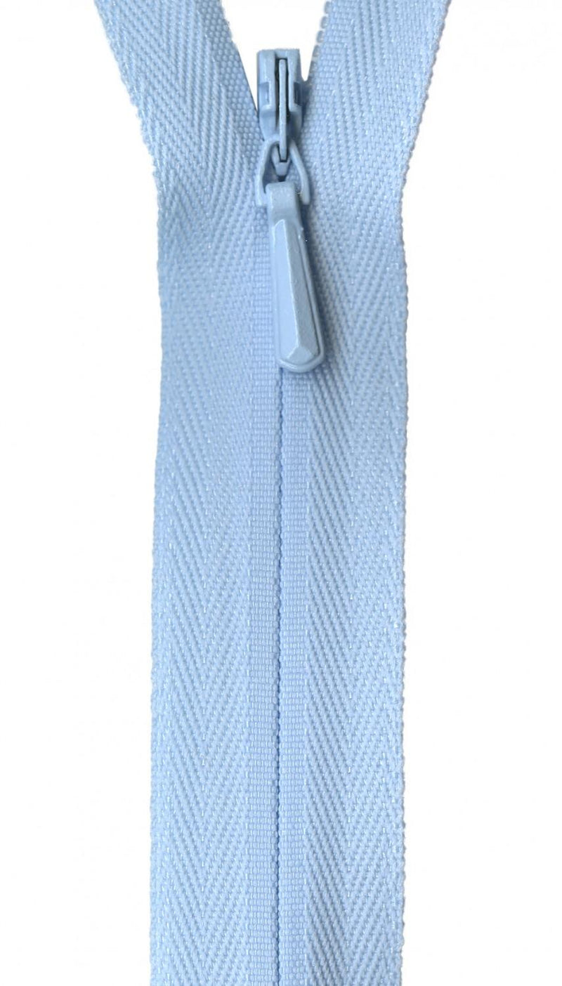 YKK Unique Invisible Zipper 14 Inch Powder Blue - UNI14-542