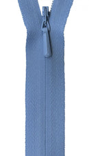 YKK Unique Invisible Zipper 14 Inch Sky Blue - UNI14-546