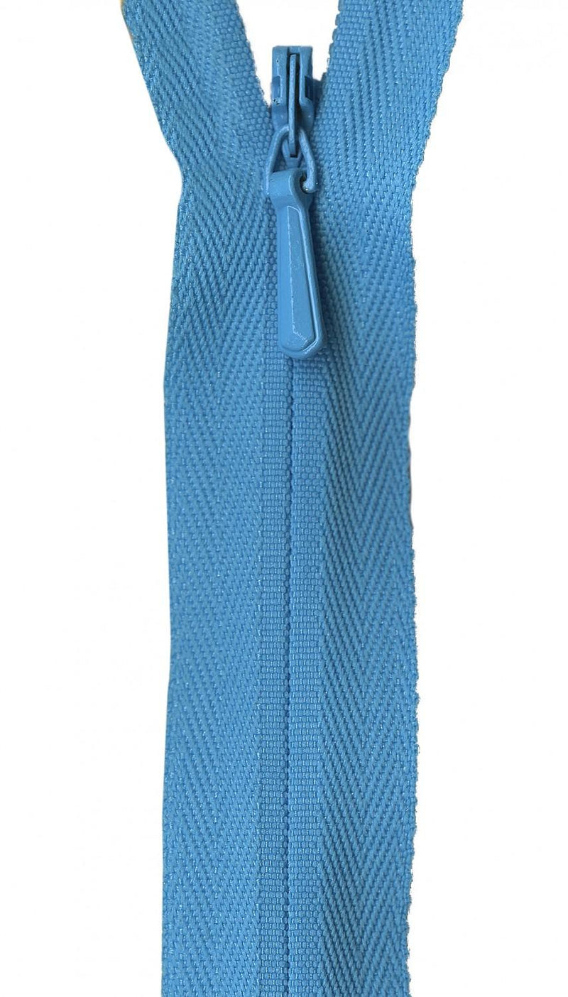 YKK Unique Invisible Zipper 14 Inch Turquoise - UNI14-547
