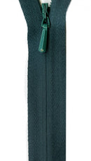 YKK Unique Invisible Zipper 22 Inch Hunter Green - UNI22-530
