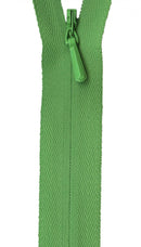 YKK Unique Invisible Zipper 22 Inch Leaf Green - UNI22-536