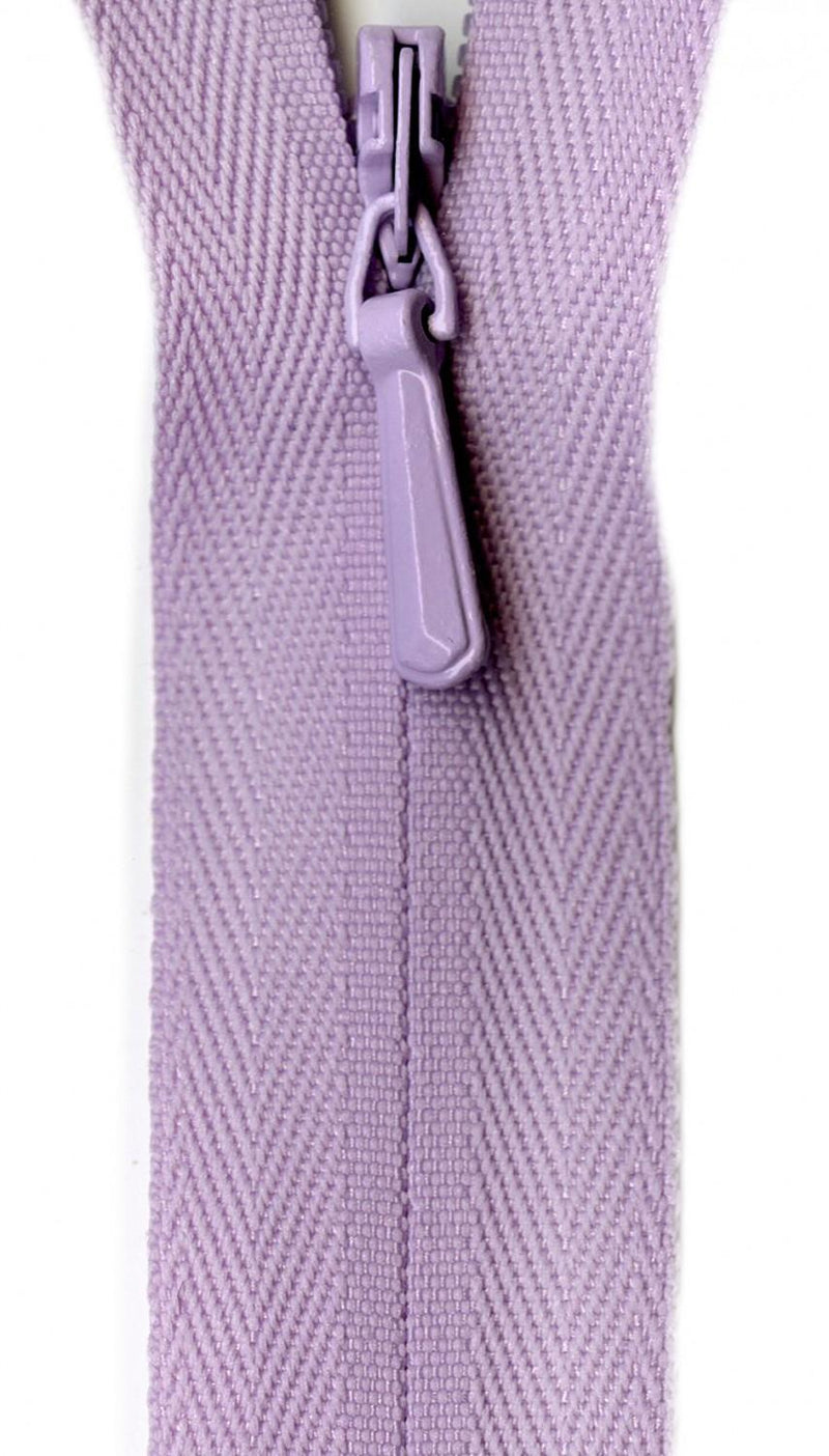 YKK Unique Invisible Zipper 22 Inch Orchid - UNI22-552