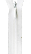 CHK YKK Unique Invisible Zipper 22 Inch White - UNI22-501