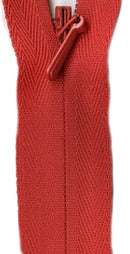 YKK Unique Invisible Zipper 9 Inch Coral - UNI09-518