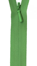 YKK Unique Invisible Zipper 9 Inch Leaf Green - UNI09-536