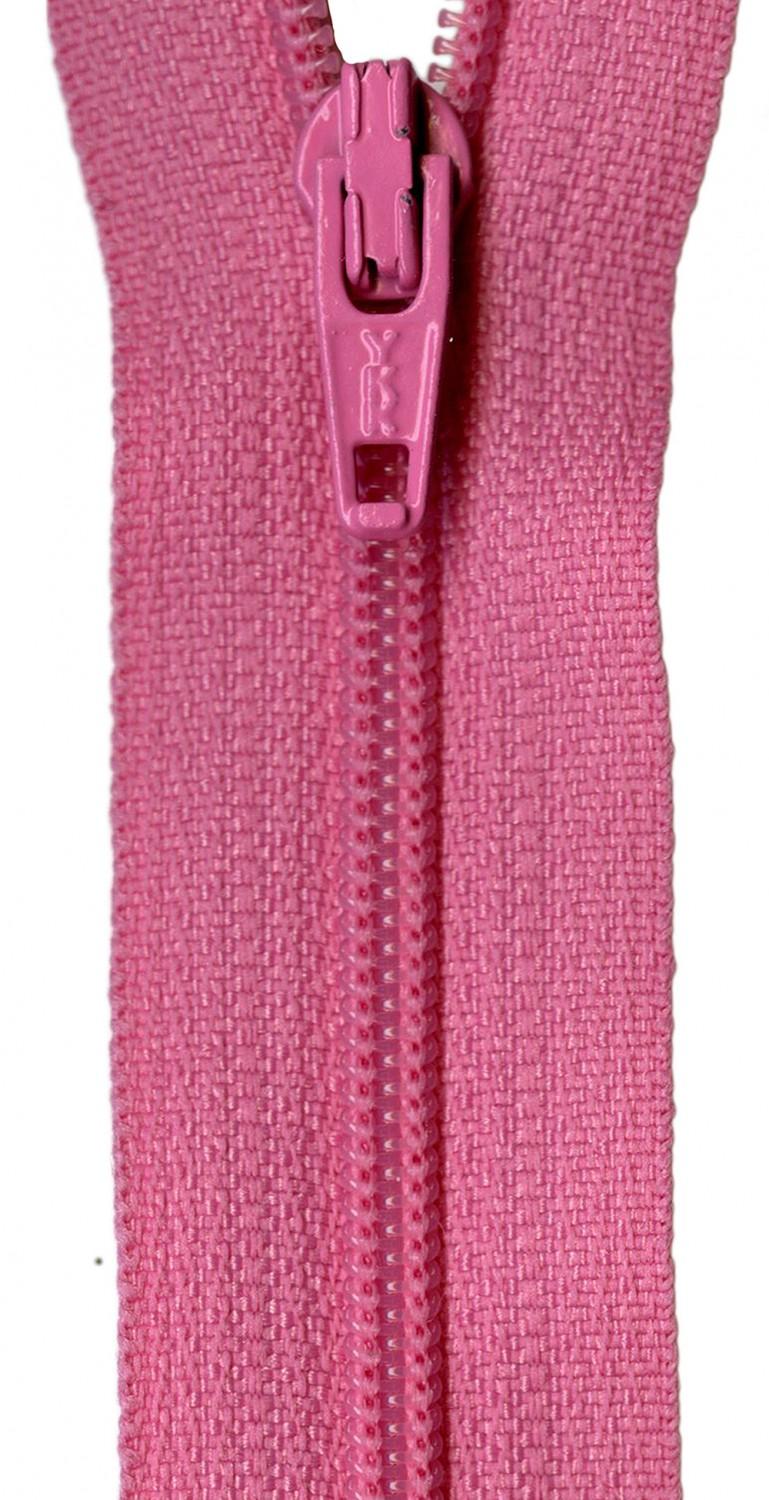 YKK Ziplon Zipper 12 Inch Hot Pink - ZIP12-515