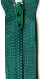 YKK Ziplon Zipper 12 Inch Kelly Green - ZIP12-540
