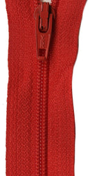 YKK Ziplon Zipper 12 Inch Parade Red - ZIP12-820